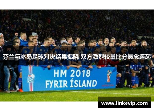 芬兰与冰岛足球对决结果揭晓 双方激烈较量比分悬念迭起